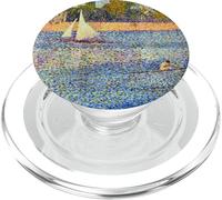 Georges Seurat - Il fiume Senna a La Grande-Jatte PopSockets PopGrip per MagSafe