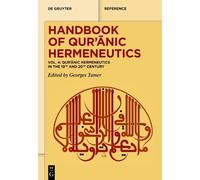 Georges Tamer Qurʾānic Hermeneutics in the 19th and 20th Cent (Copertina rigida)