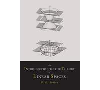 Georgi E Shilov An Introduction to the Theory of Linear Spaces (Tascabile)