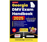 Georgia DMV Exam Handbook: 5 Full-Length Practice Tests and In-Depth Explanations