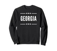 Georgia - Georgian Kartuli alfabeto sul retro Felpa