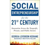 Georgia Levenso Social Entrepreneurship for the 21st Century: (Copertina rigida)