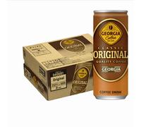 GEORGIA Original Coffee Coca-Cola 250ml x 30 Caffè in scatola con caffeina Gi...