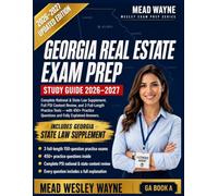 Georgia Real Estate Exam Prep 2026-2027 Study Guide: The Complete PSI Salesperson Study Guide with Full National & State Practice Exams with 3 full lenght questions