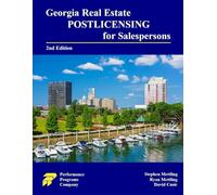 Georgia Real Estate Postlicensing for Salespersons