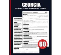 Georgia Rental Lease Agreement Forms: A Comprehensive Contract Document for Landlords and Tenants