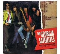 Georgia Satellites - Georgia Satellites Battleship Chains 7" Elektra EKR58 EX/EX 1987 picture sleeve