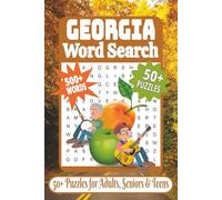 Georgia State Word Search Puzzle Book: Word Searches with Easy to Read Print about The State of Georgia