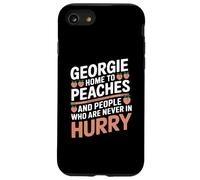Georgia USA Stato America Viaggi Americano Georgiano Custodia per iPhone SE (2020) / 7/8