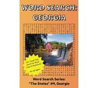 Georgia Word Search: Discover Georgia In A Word Search Puzzle Book | Fun Size at 6x9 | Word Search Puzzle Book For All Ages