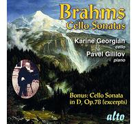 Georgian Karina Sonata Per Cello E Piano N.1 Op 38 (CD)