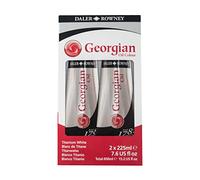 Georgian Oil Twin Titanium White Pack 2 x 225 ml, assortito, 225 ml (confezione da 2)