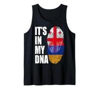 Georgiano e armeno Mix Dna Flag Heritage Canotta