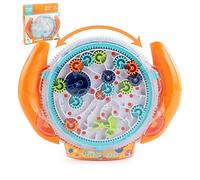 Georgie Porgy Labirinto Puzzle Gioco per Bambini Gioco da Viaggio da Tavolo Rompicapo Sfida Gioco con la Palla Fantastico Ingranaggio Disco Giocattoli Regali per Ragazzi Ragazze (Arancione)
