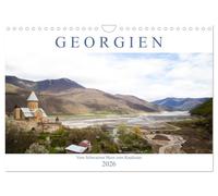 Georgien - Vom Schwarzen Meer zum Kaukasus (Wandkalender 2026 DIN A4 quer), CALVENDO Monatskalender: Lassen Sie sich mitnehmen in eines der am meisten unterschätzten Reiseländer der Welt.