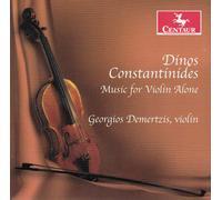 Georgios Demertzis Constantinides: Music for Violin Alone (CD)