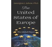 Georgios I. Zekos The United States of Europe (Copertina rigida)
