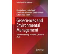Geosciences and Environmental Management: Select Proceedings of GeoME’5, Morocco 2025