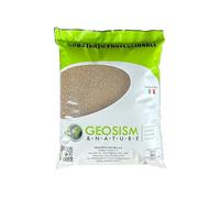 GEOSISM & NATURE Akadama, hard quality Ibaraki, akadama per bonsai giapponese, substrato drenante e trattenente, ideale per rinvaso, coltivazione e miscela terricci (0/2 mm, Singolo - 1 KG)