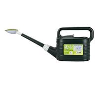 Geosism & Nature Annaffiatoio Verde Scuro in plastica Giapponese con Rosa in Metallo per Piante e Bonsai, 4 lt