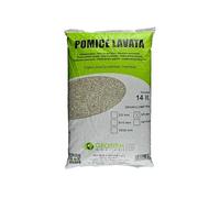 GEOSISM & NATURE - Pomice per piante, pomice lavata, Inerte vulcanico leggero e naturale, pietra pomice per piante, bonsai, orchidee, piante grasse, giardino (3/8mm, Singolo - 14LT)