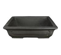 Geosism & Nature Vaso per bonsai Giapponese Morrisan rettangolare in gres 19,5x13x5 cm - B20-6