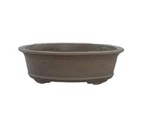 Geosism & Nature Vaso per bonsai ovale in gres 27x19x6 cm - GL4c