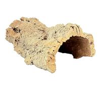 Geosism & Nature Zattera in Sughero Arrotondata, Tana per rettili, Piccoli Animali, Anfibi, Insetti, Serpenti c.ca 30x30 cm