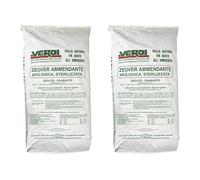 GEOSISM & NATURE - Zeolite per piante di Chabasite e Philipsite, zeolite per agricoltura ideale per ridurre annaffiature, neutralizzare elementi dannosi (0,7/2 mm, 2 sacchi - 20 KG)