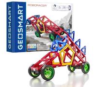 GeoSmart - RoboRacer, Magnetic Construction Set, 36 pcs, 3+ Years