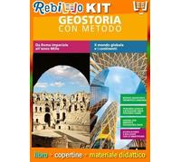 GEOSTORIA CON METODO 2 (9788824779135) - Libro Scolastico + Kit Scuola con Copertine Rebillo