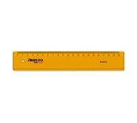 GEOTEC geocontrast righello 20 cm, in arancione di plastica trasparente