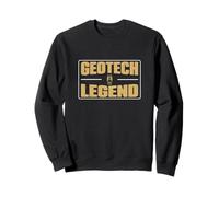 Geotech Legend Divertente Ingegneria Geotecnica Ingegnere Civile Felpa