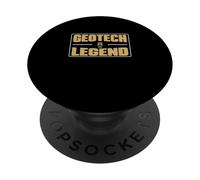 Geotech Legend Divertente Ingegneria Geotecnica Ingegnere Civile PopSockets PopGrip Adesivo