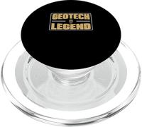 Geotech Legend Divertente Ingegneria Geotecnica Ingegnere Civile PopSockets PopGrip per MagSafe