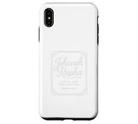 Geova Rapha Esodo 15:26 Versetto Bibbia Guarigione Custodia per iPhone XS Max