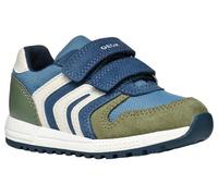 Geox B ALBEN Boy A, Scarpe da Ginnastica Bimbo 0-24, Sage/Avio, 23 EU