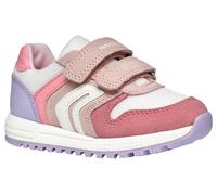 Geox B ALBEN Girl A, Scarpe da Ginnastica Bimba 0-24, Lt Rose/White, 22 EU
