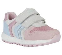 Geox B Album Girl A, Scarpe da Ginnastica Bimba 0-24, Rosa Bianca, 22 EU