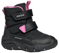 Geox B Baltic Girl B ABX, Stivale alla Caviglia Bimba 0-24, Nero Fucsia, 23 EU