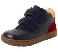 Geox B BIGLIA Boy First Walker Shoe, Navy/Red 26 EU, Marina Rossa, 26 EU