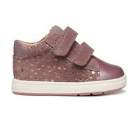 Geox B Biglia Girl, First Walker Shoe Bimba 0-24, Rosa Scuro, 21 EU