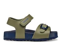 Geox B CHALKI Boy Sandal, Olive/Navy, 25 EU