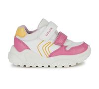 Geox B Ciufciuf Girl A, Scarpe da Ginnastica Bimba 0-24, Bianco Dk Pink, 22 EU