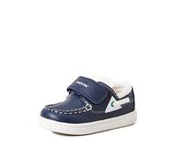 Geox B Djrock Boy C, Mocassini Bambini e ragazzi, Blu/Bianco (Navy/White C4211), 26 EU