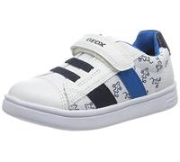 Geox B Djrock Boy, Scarpe da ginnastica Bimbo 0-24, Optic White Navy, 20 EU