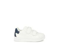 Geox B Eclyper Boy A, Scarpe da ginnastica Bimbo 0-24, Bianco (White/Navy), 22 EU