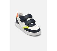 Geox B ECLYPER Boy A, Scarpe da Ginnastica Bimbo 0-24, Navy/White, 20 EU