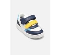Geox B ECLYPER Boy A Sneaker, LT Navy/White, 25 EU