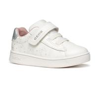 Geox B ECLYPER Girl A, Scarpe da Ginnastica Bimba 0-24, Optic White/Silver, 22 EU